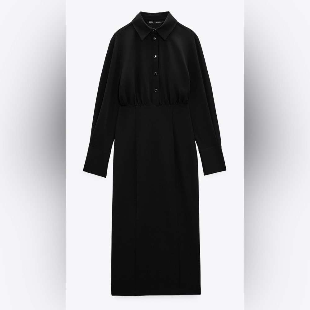 Fitted Shirt Dress
